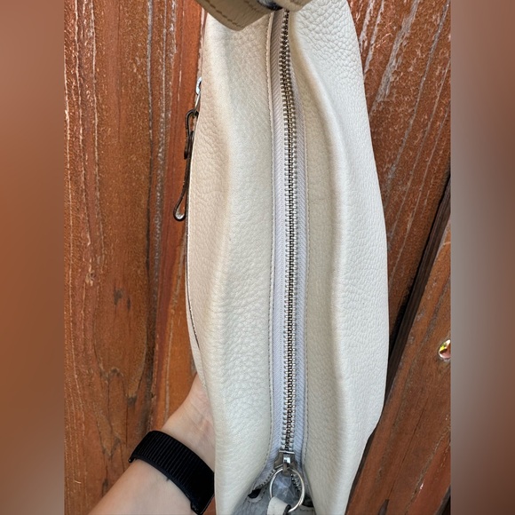 🦢Vintage Coach Hobo White Pebbled Leather Shoulder Bag 1429 🦢 - Picture 8 of 12